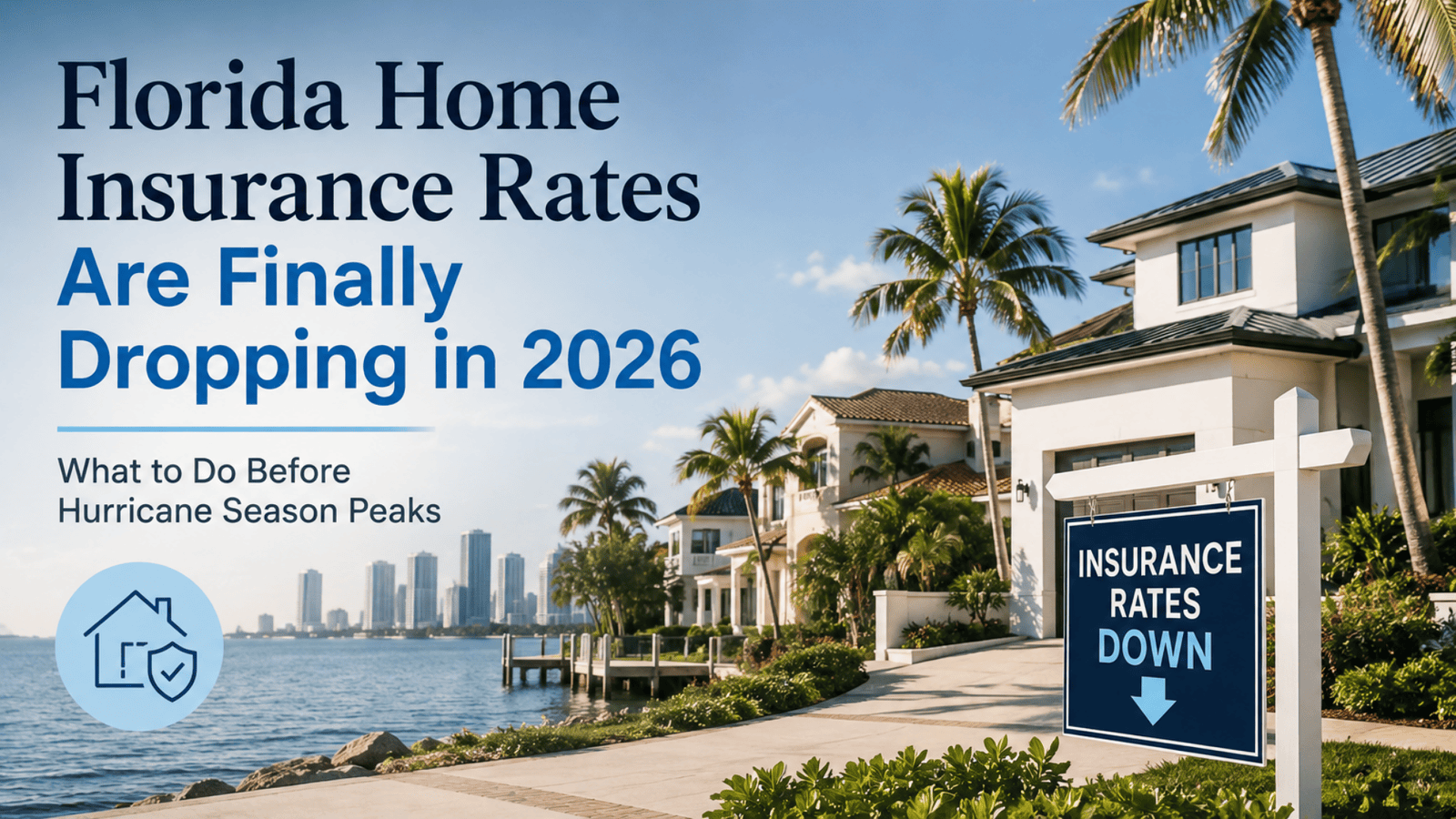 Florida Home Insurance Rates Are Finally Dropping in 2026
